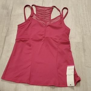 NWT Lucky in Love tennis tank top Size XS